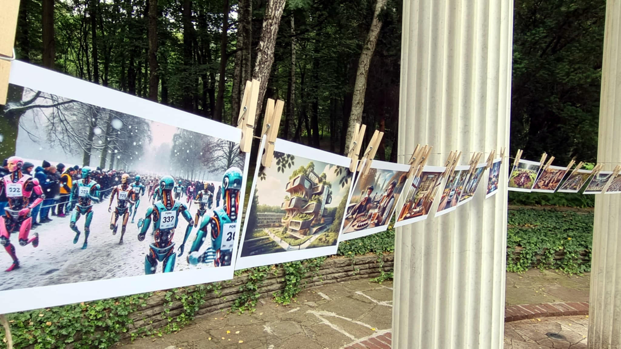 Wystawa Niepark w Świątyni Petrycha w Parku Śląskim