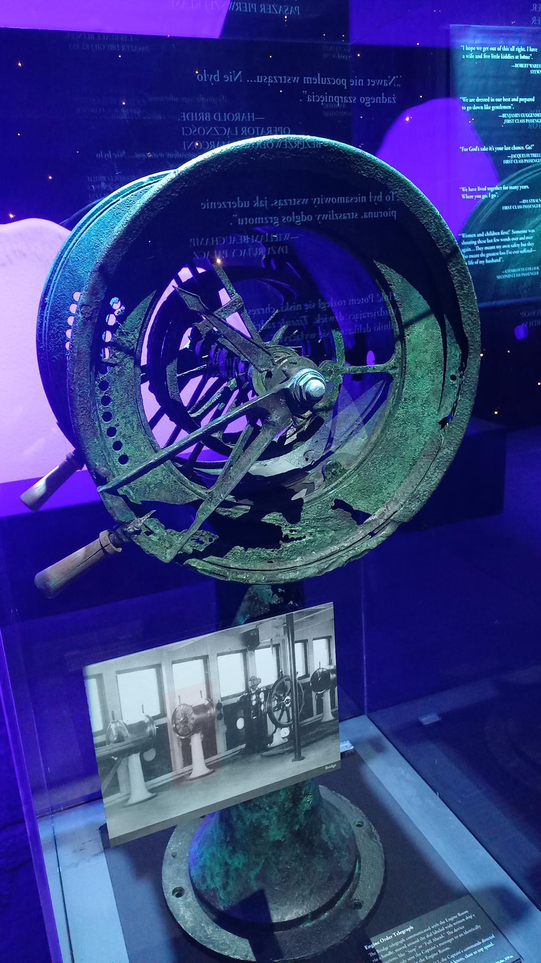 Wystawa o Titanicu w Muzeum Hutnictwa Cynku Walcownia