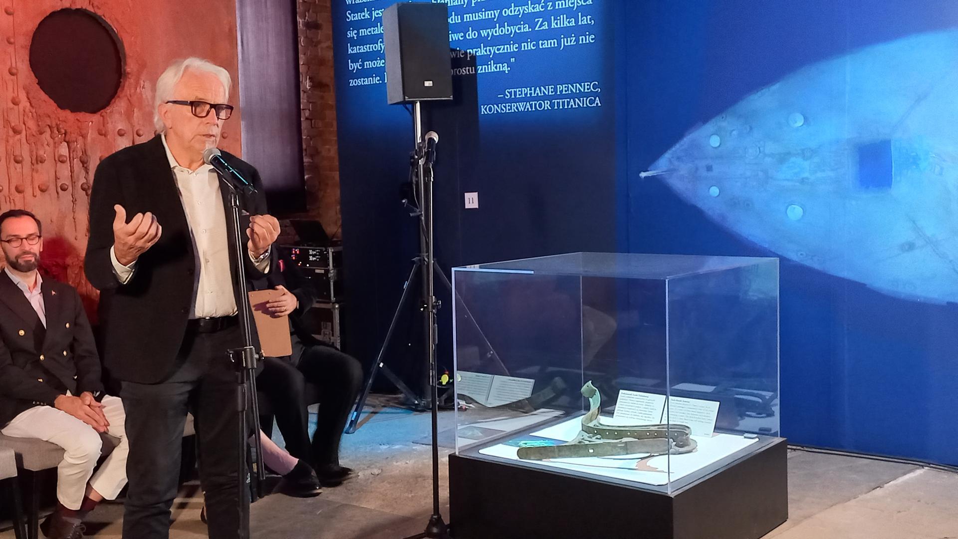 Wystawa o Titanicu w Muzeum Hutnictwa Cynku Walcownia