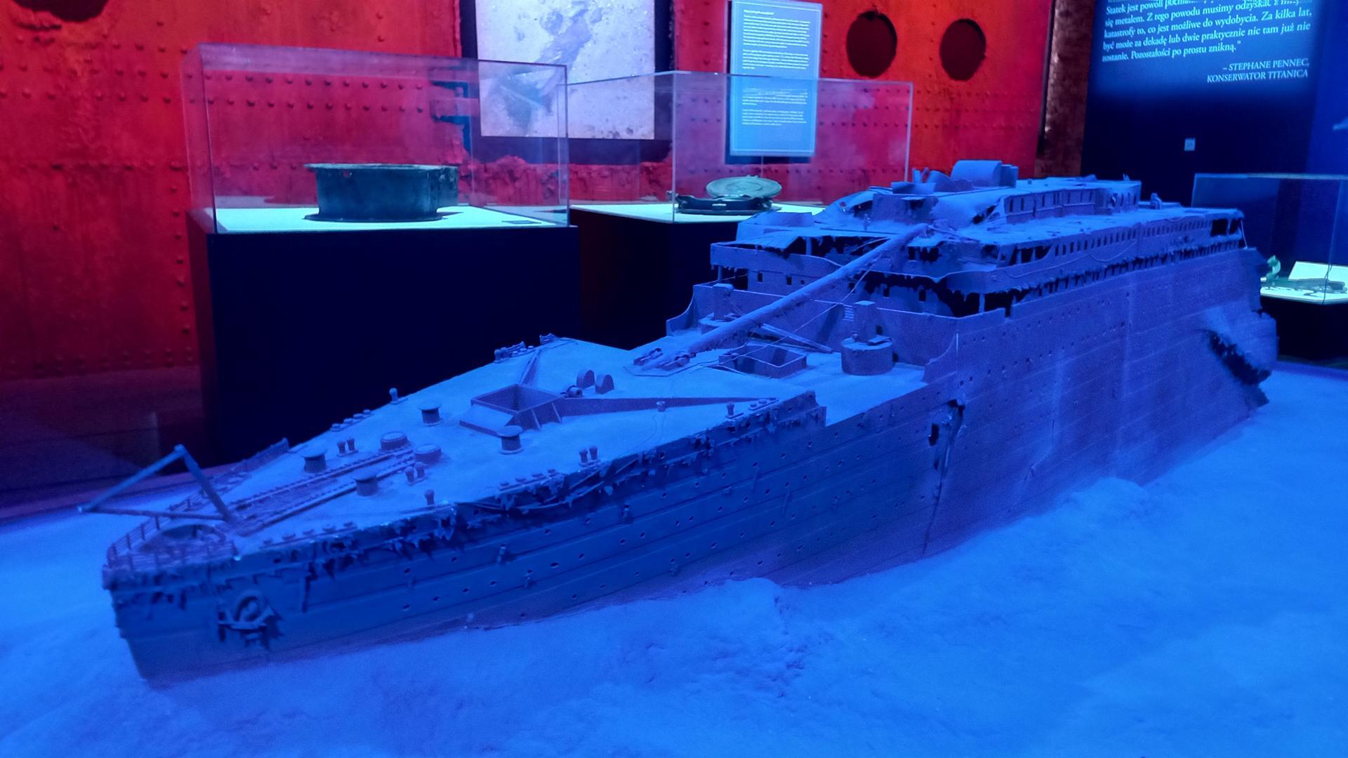 Wystawa o Titanicu w Muzeum Hutnictwa Cynku 25