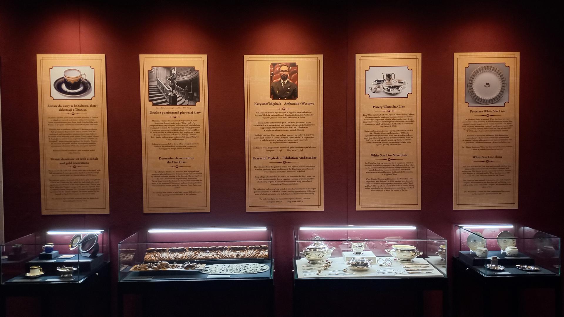 Wystawa o Titanicu w Muzeum Hutnictwa Cynku 29