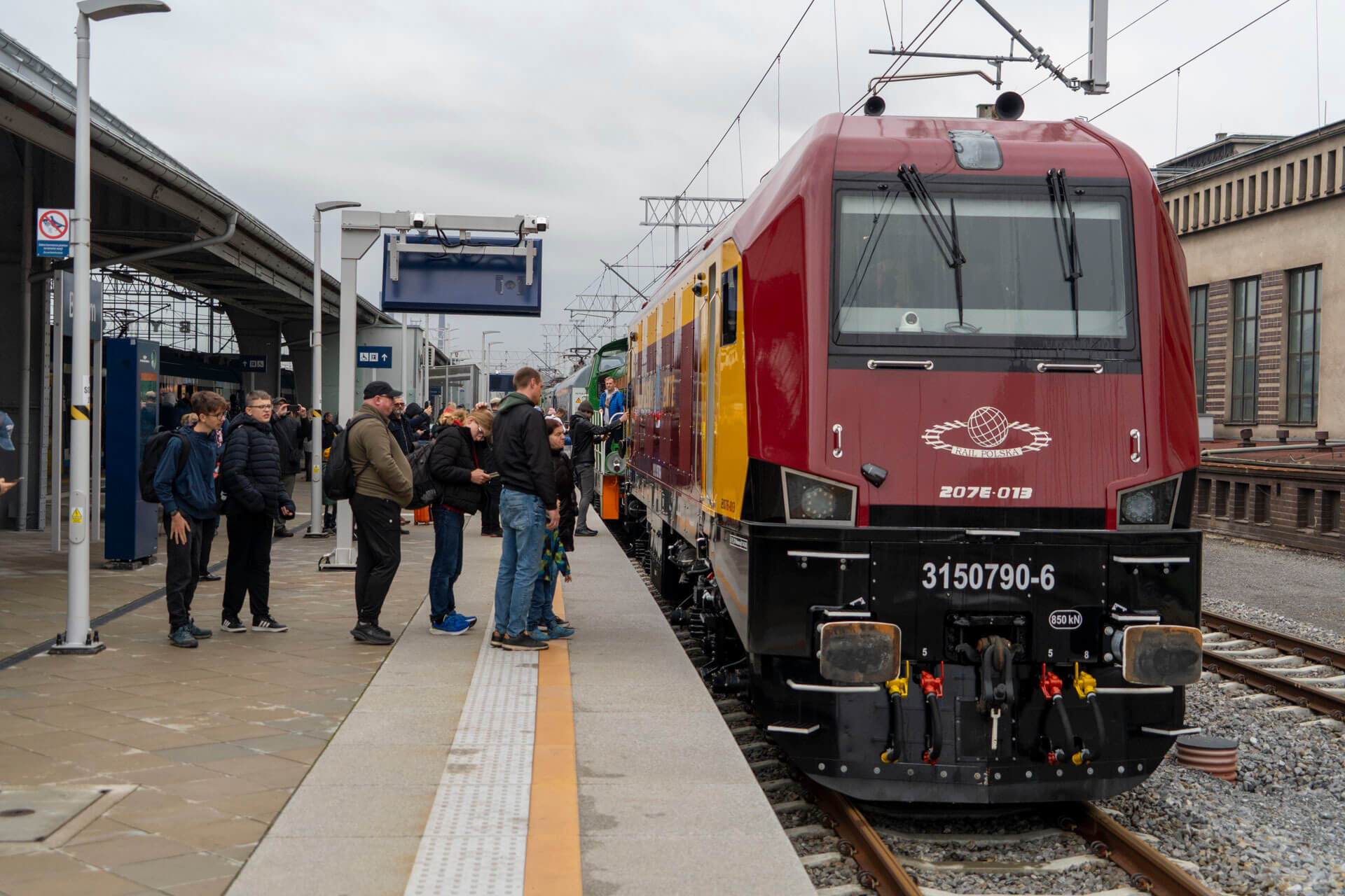 Wystawa taboru kolejowego Bytom 25