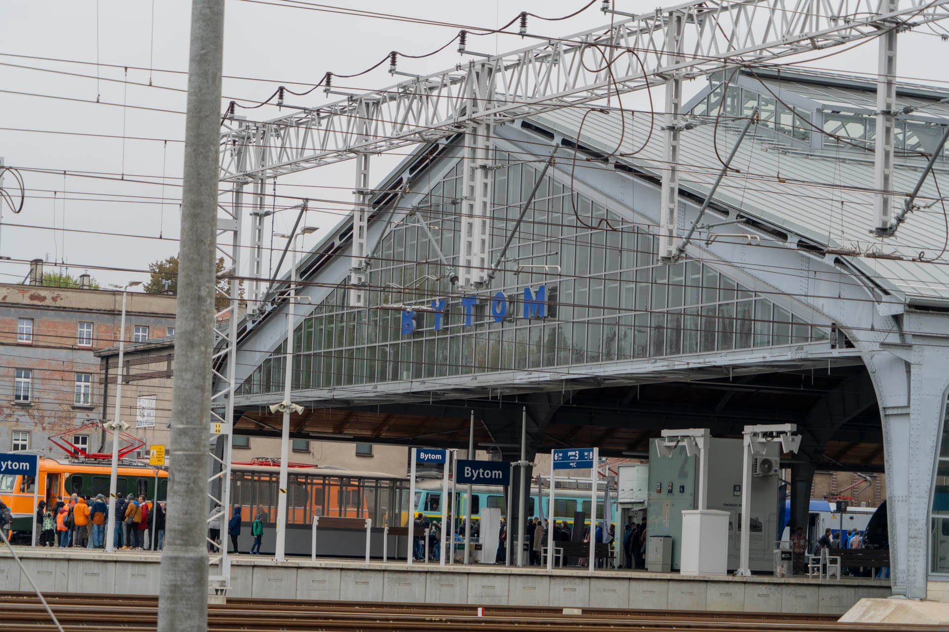 Wystawa taboru kolejowego Bytom 47