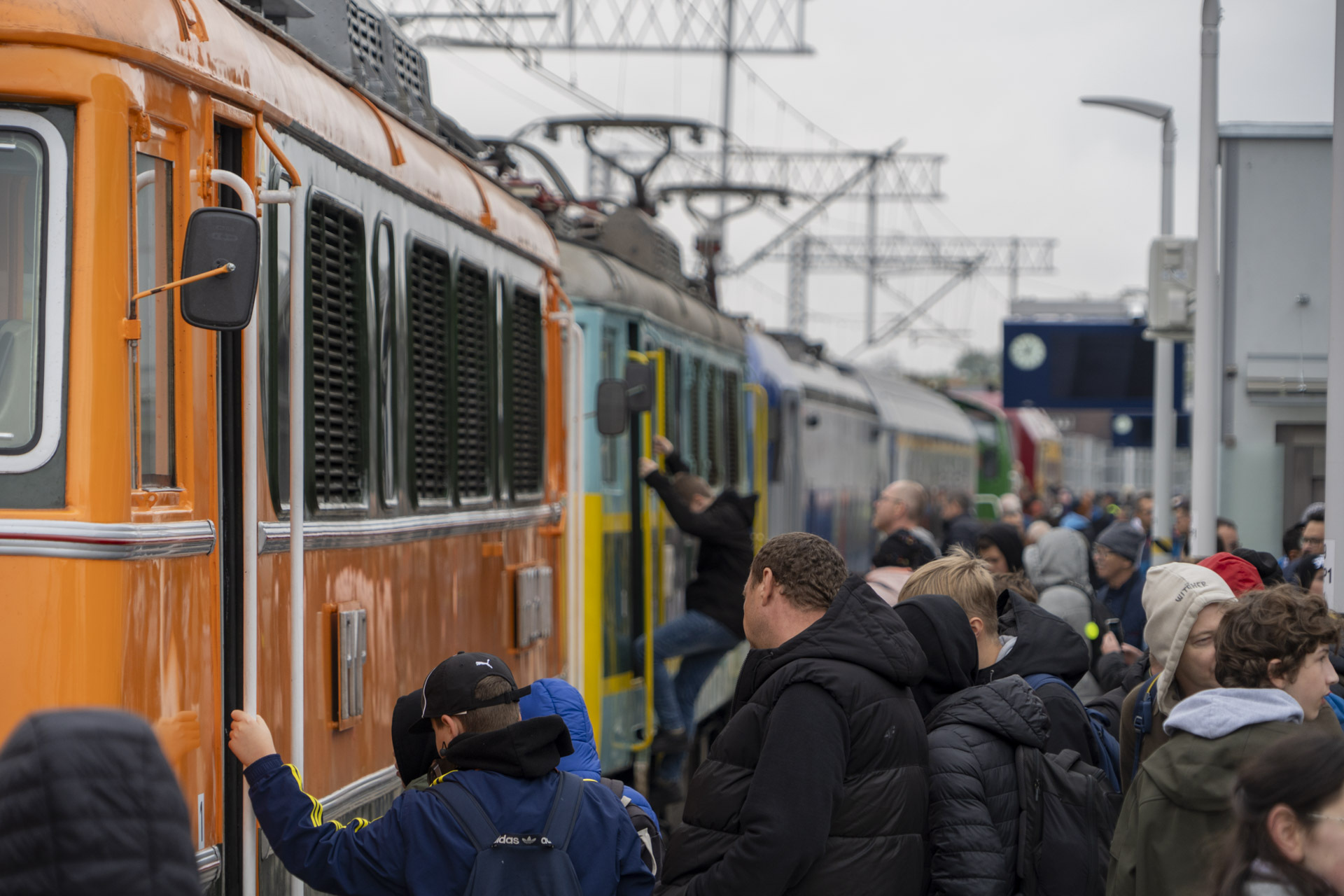 Wystawa taboru kolejowego Bytom 9