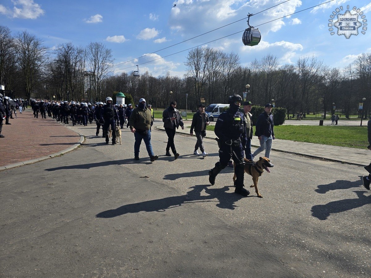 Zabezpieczenie meczu Ruch Legia to wyzwanie dla policji 6