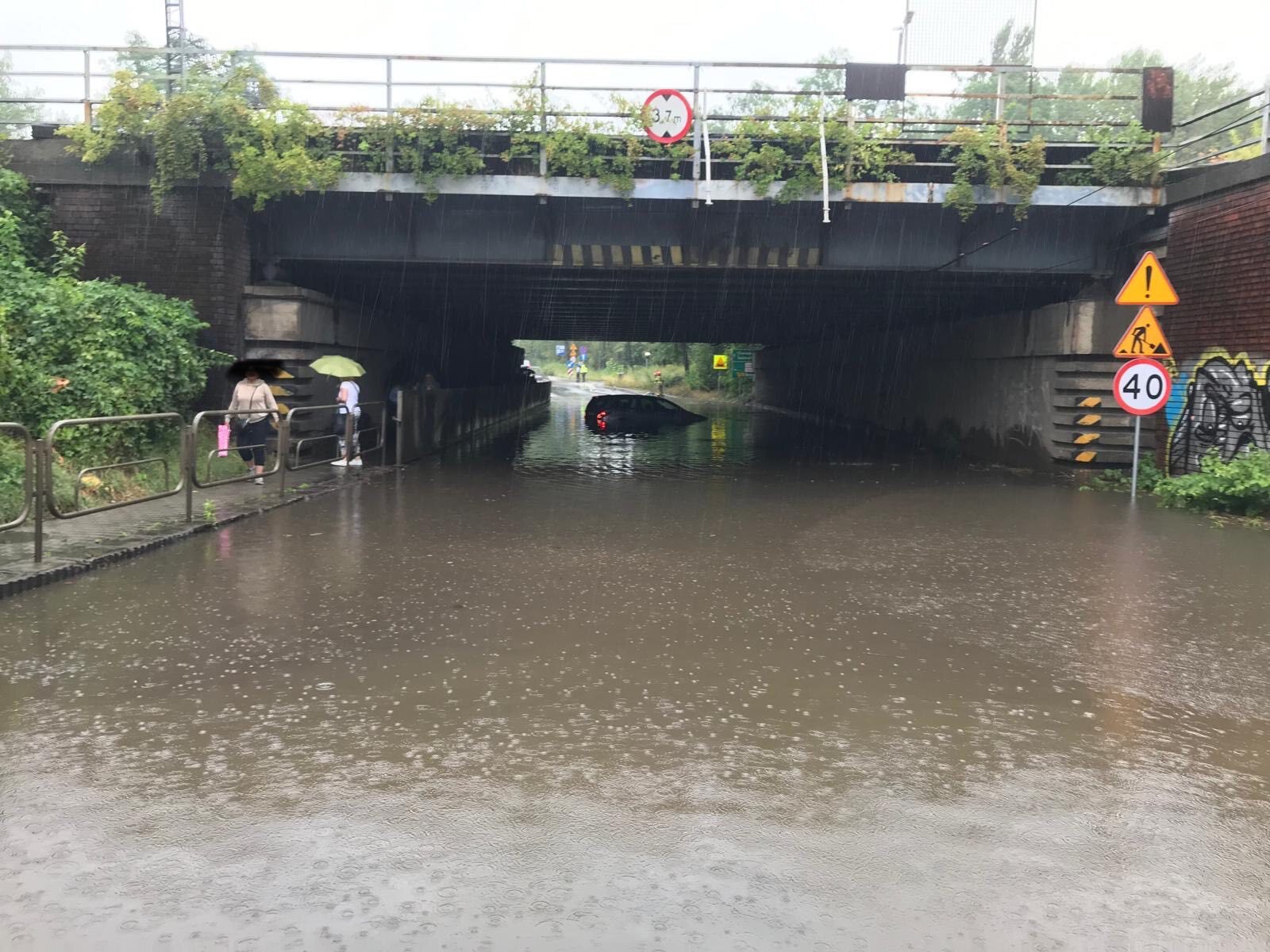 Zalana ul Asfaltowa, Ruda Śląska