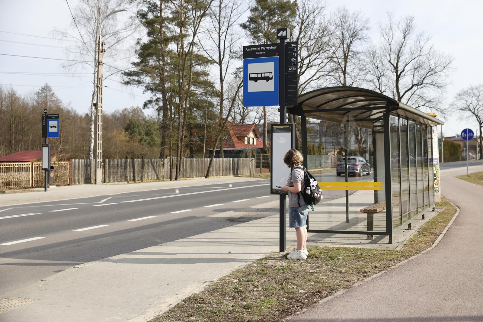 Zatoka autobusowa, Panewnicka, Katowice