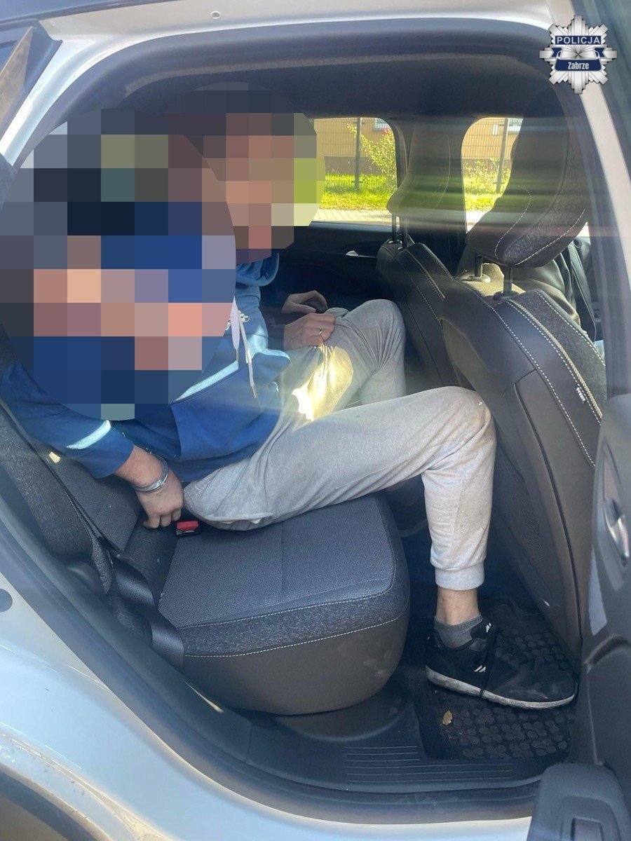 Zatrzymanie poszukiwanego w Zabrzu