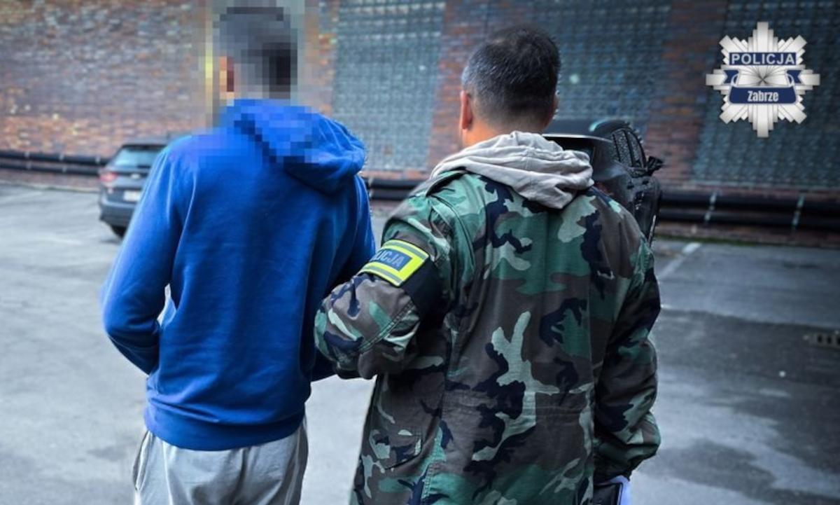 Zatrzymanie poszukiwanego w Zabrzu