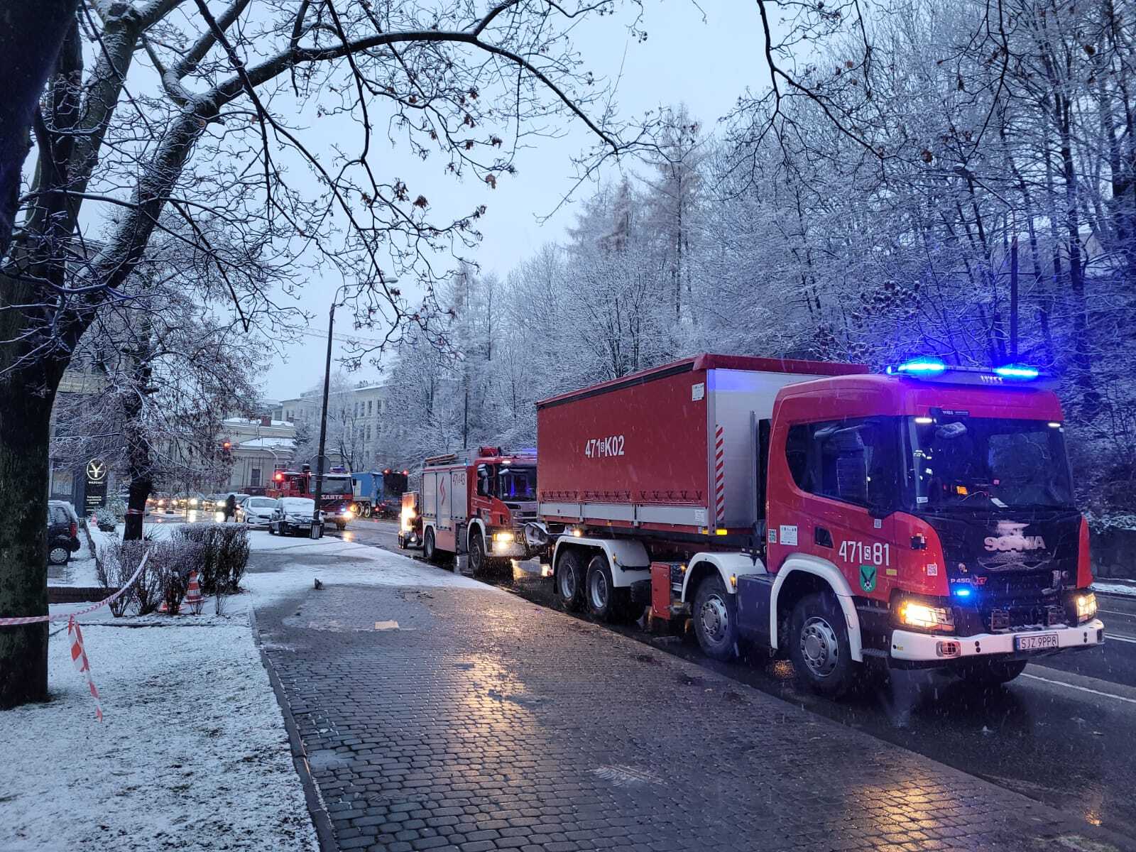 Zawalona kamienica w Bielsku-Białej