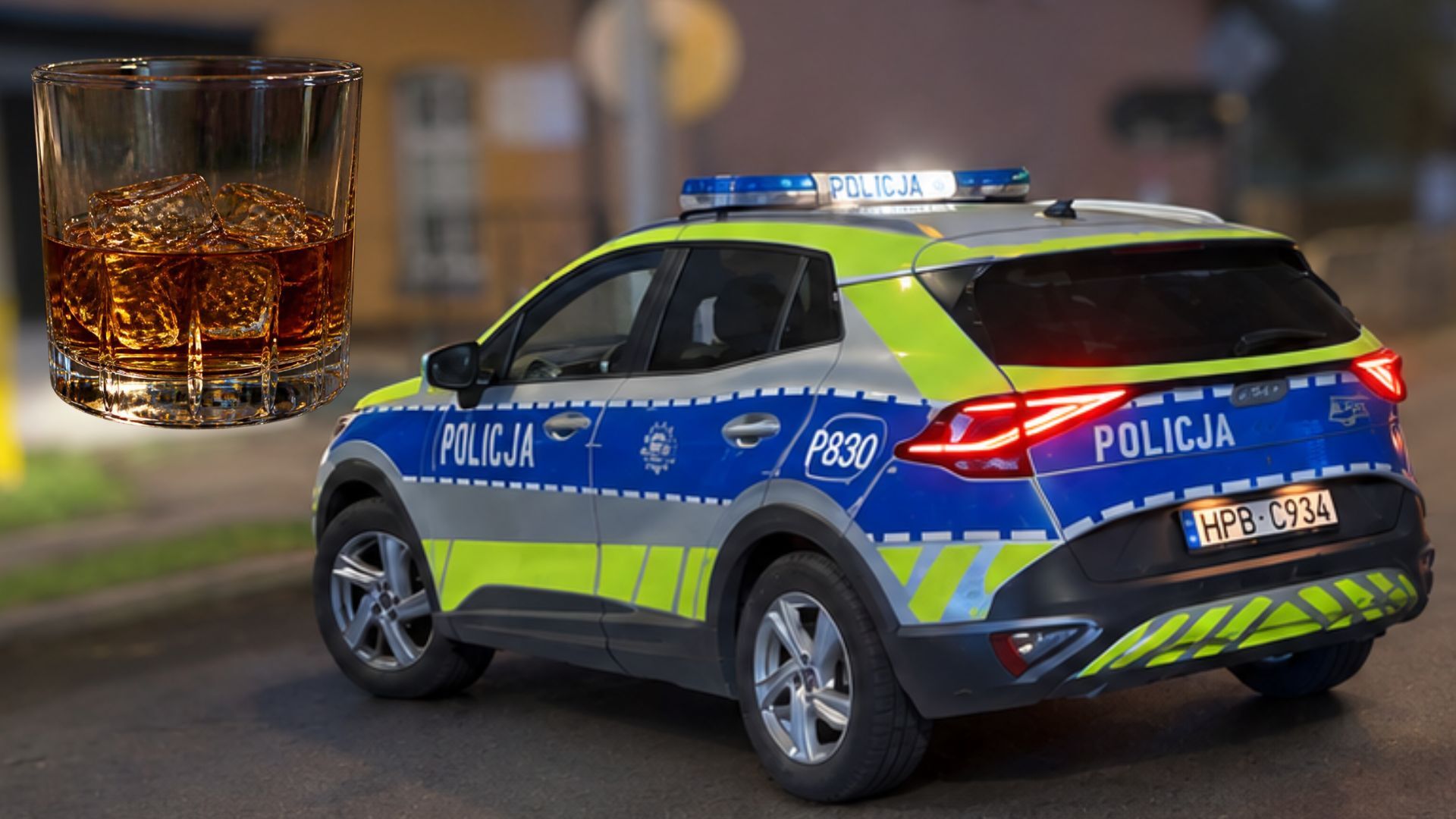 Pijany jak bela policjant drogówki jeździł zygzakiem. Miał 2,6 promila i choć się do niczego nie przyznaje – będzie wydalony ze służby