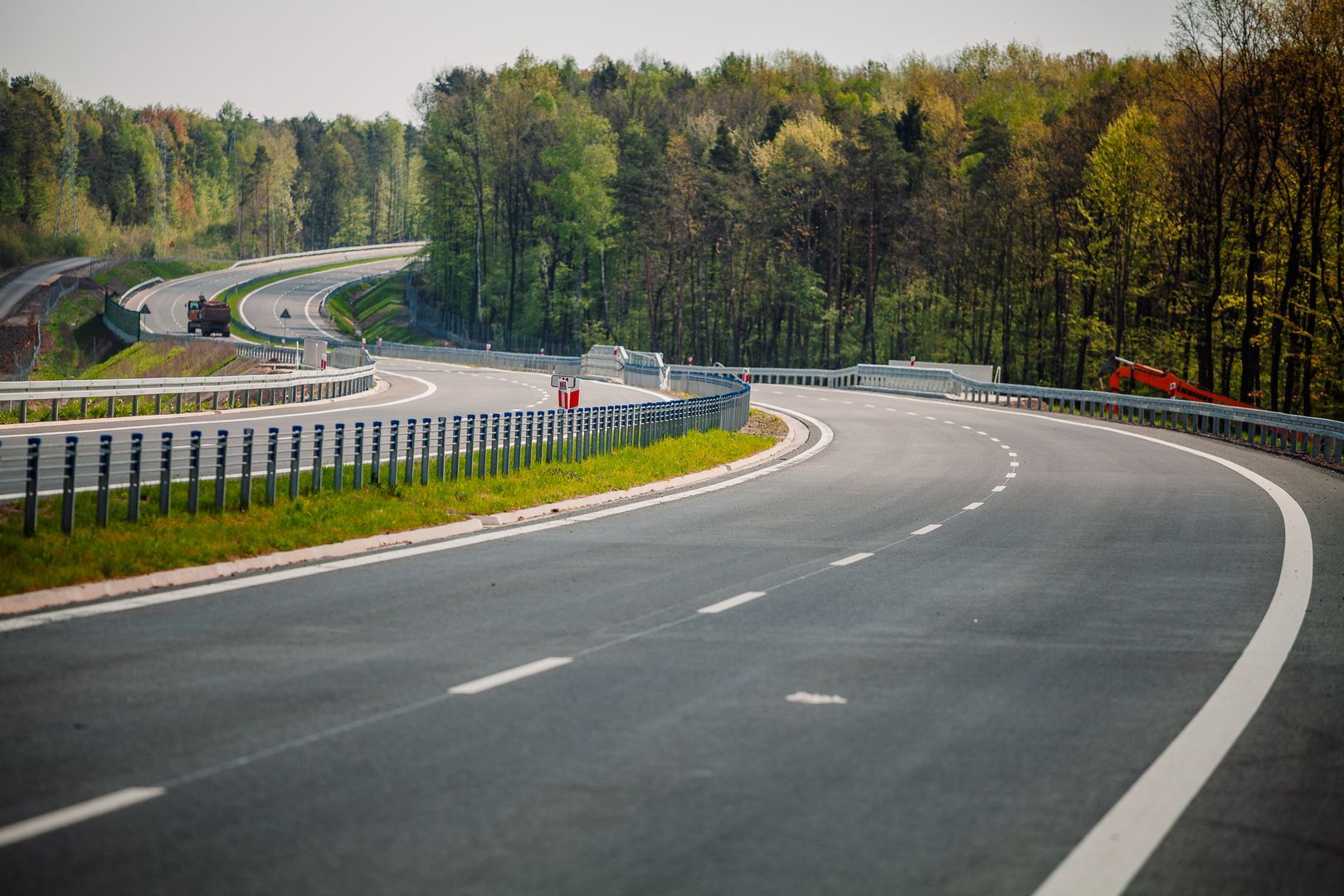 Obwodnica Poręby i Zawiercia (DK78). Kwiecień 2025.