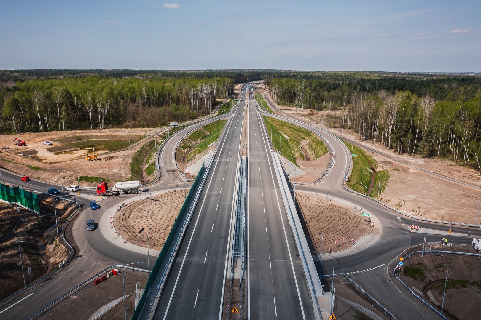 Obwodnica Poręby i Zawiercia (DK78). Kwiecień 2025.