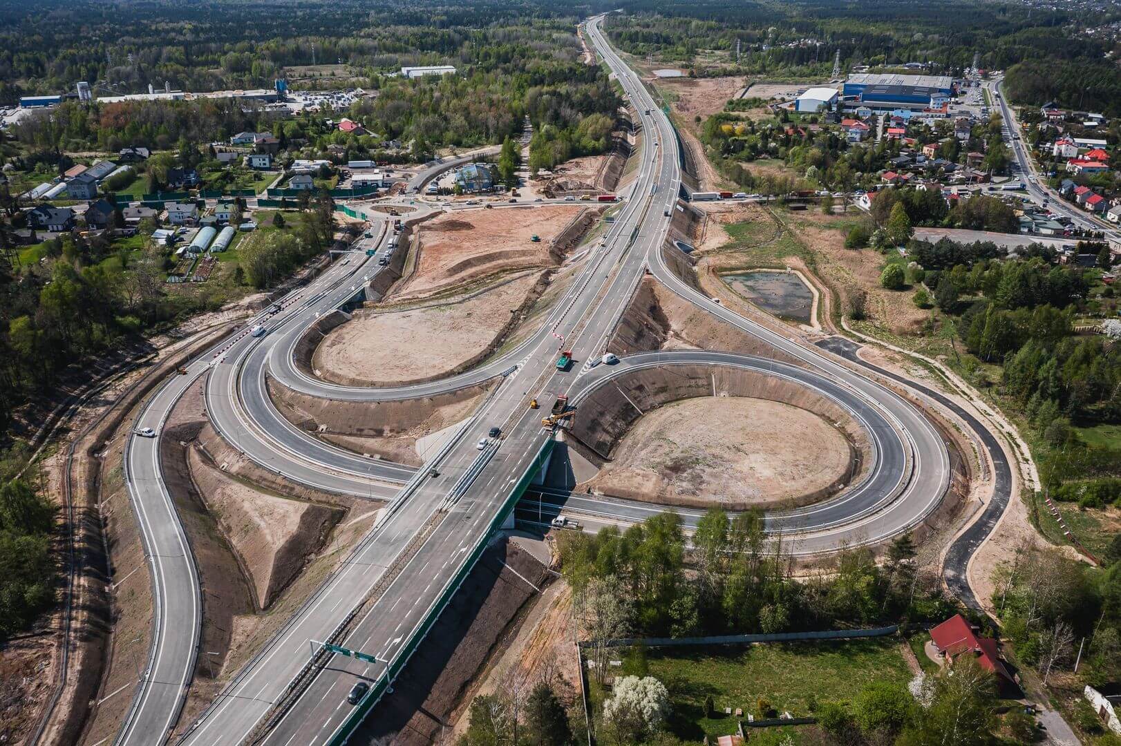 Obwodnica Poręby i Zawiercia (DK78). Kwiecień 2025.