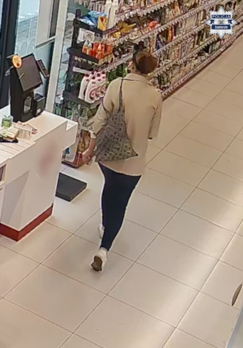 Zawiercie. Kradzież w drogerii »Rossmann« przy ulicy Piłsudskiego. 11 marca 2026