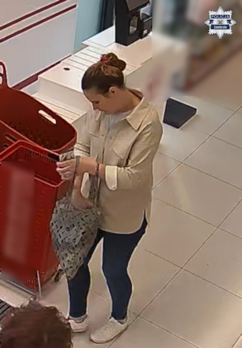 Zawiercie. Kradzież w drogerii »Rossmann« przy ulicy Piłsudskiego. 11 marca 2026