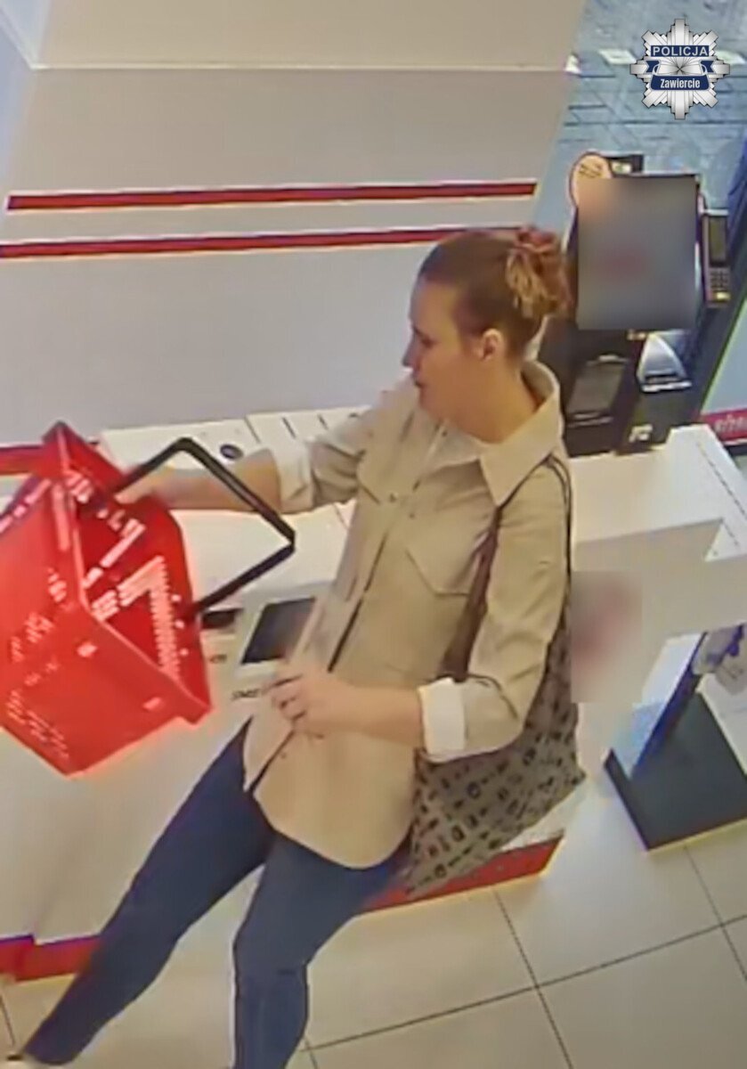 Zawiercie. Kradzież w drogerii »Rossmann« przy ulicy Piłsudskiego. 11 marca 2026