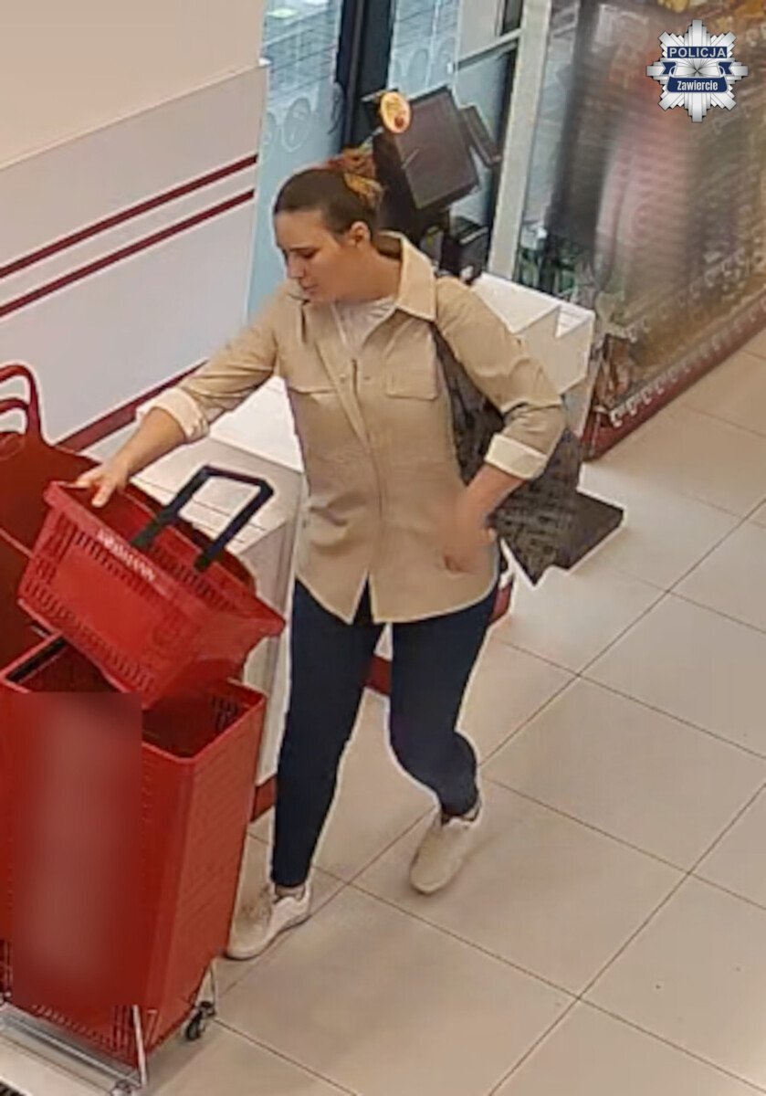 Zawiercie. Kradzież w drogerii »Rossmann« przy ulicy Piłsudskiego. 11 marca 2026