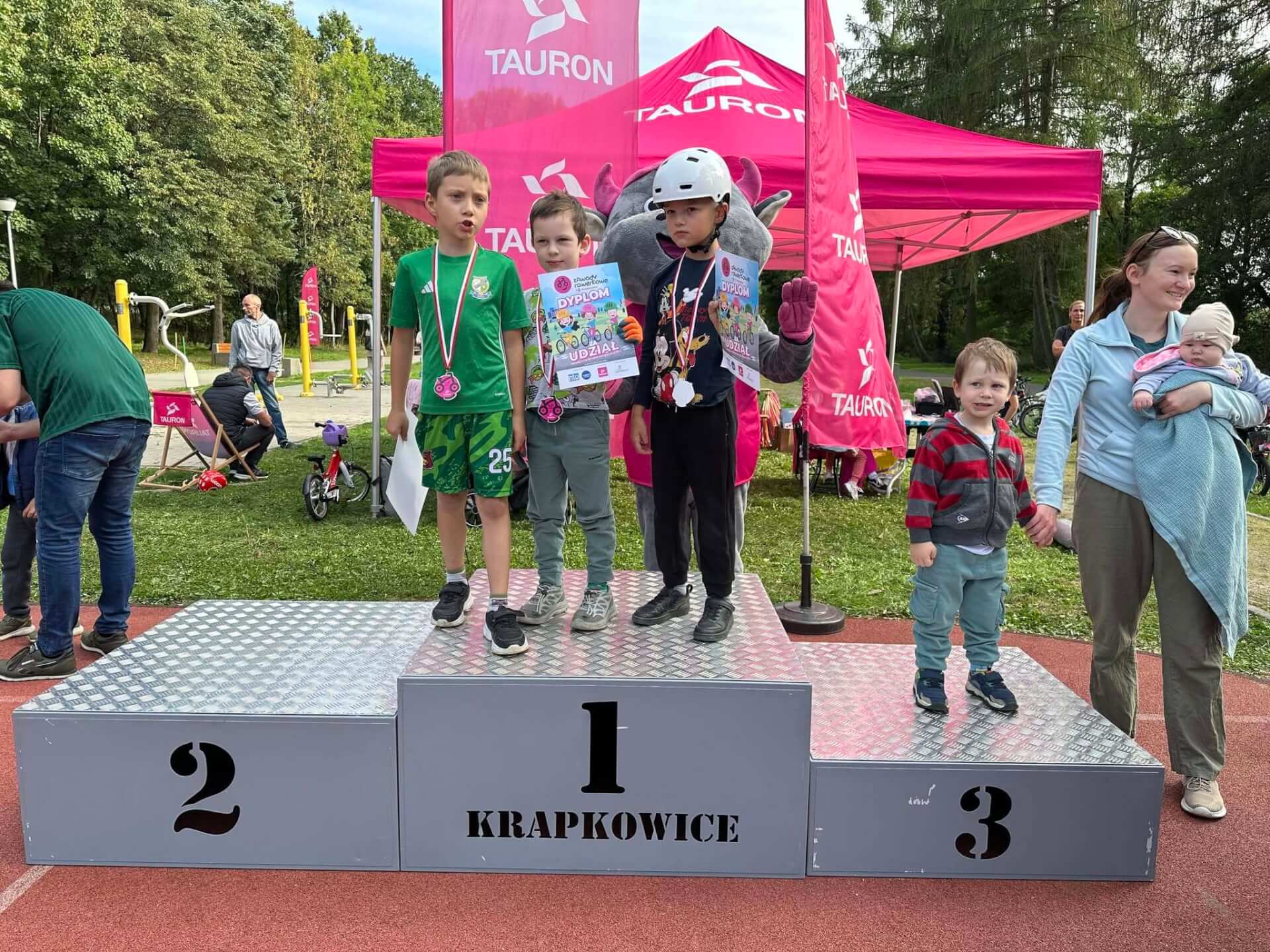 Zawody Rowerkowe dla dzieci