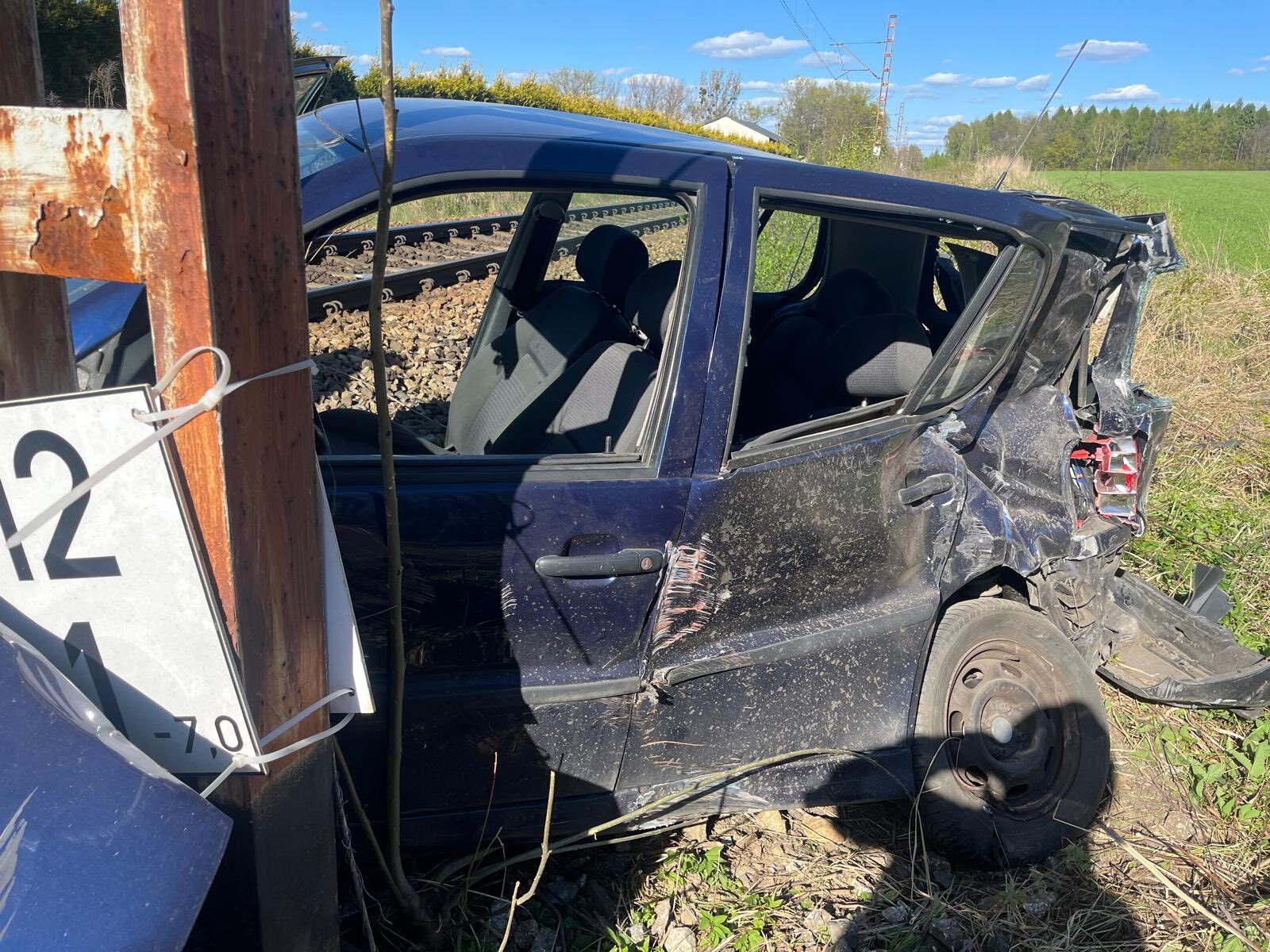 Zderzenie pociągu KŚ z samochodem, Łaziska Górne