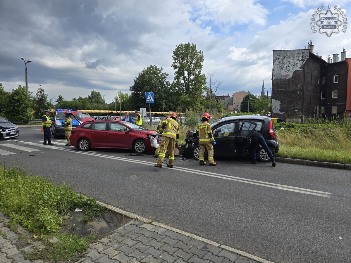 Zderzenie w Chorzowie