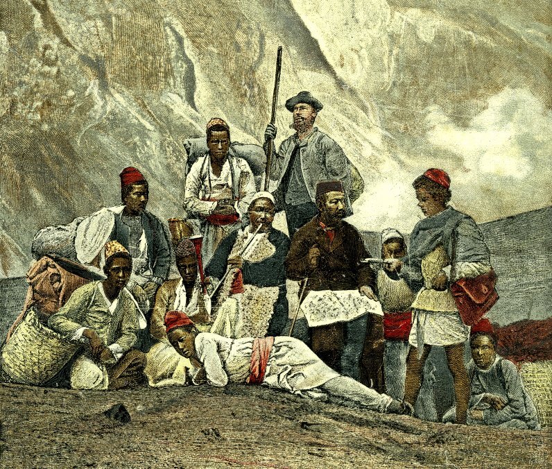 Zdjęcie z okładki ksiązki dr Kurta Boecka pt. Indian Glacier Journeys 1900