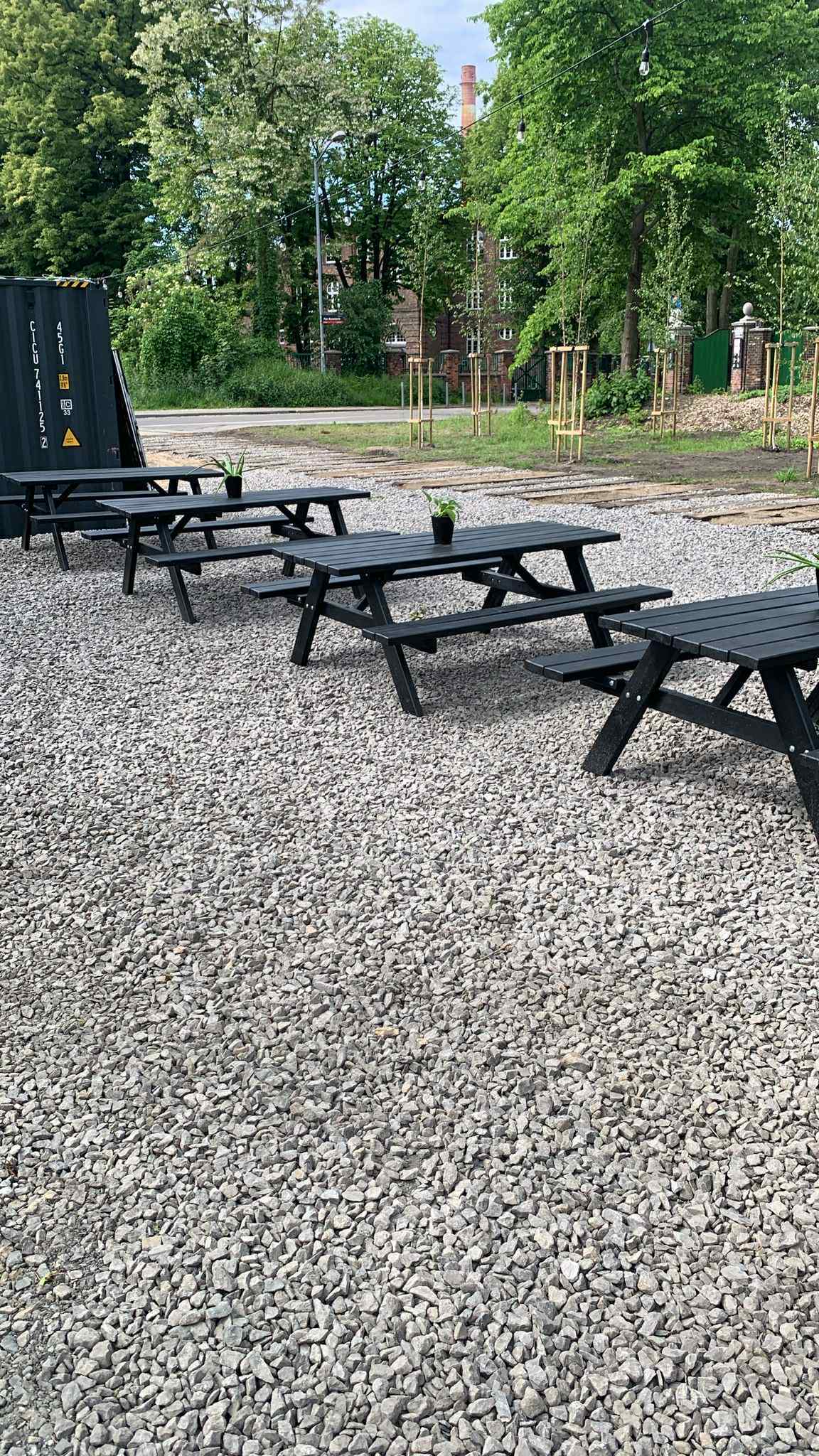 Żebrownia Katowice ogródek