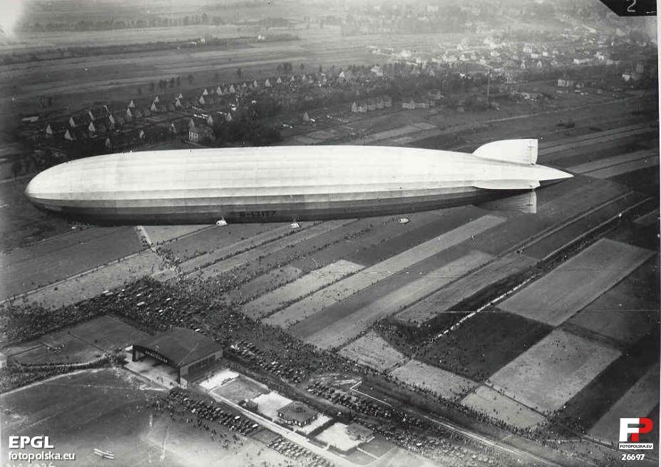Wizyta Grafa Zeppelina w Gliwicach