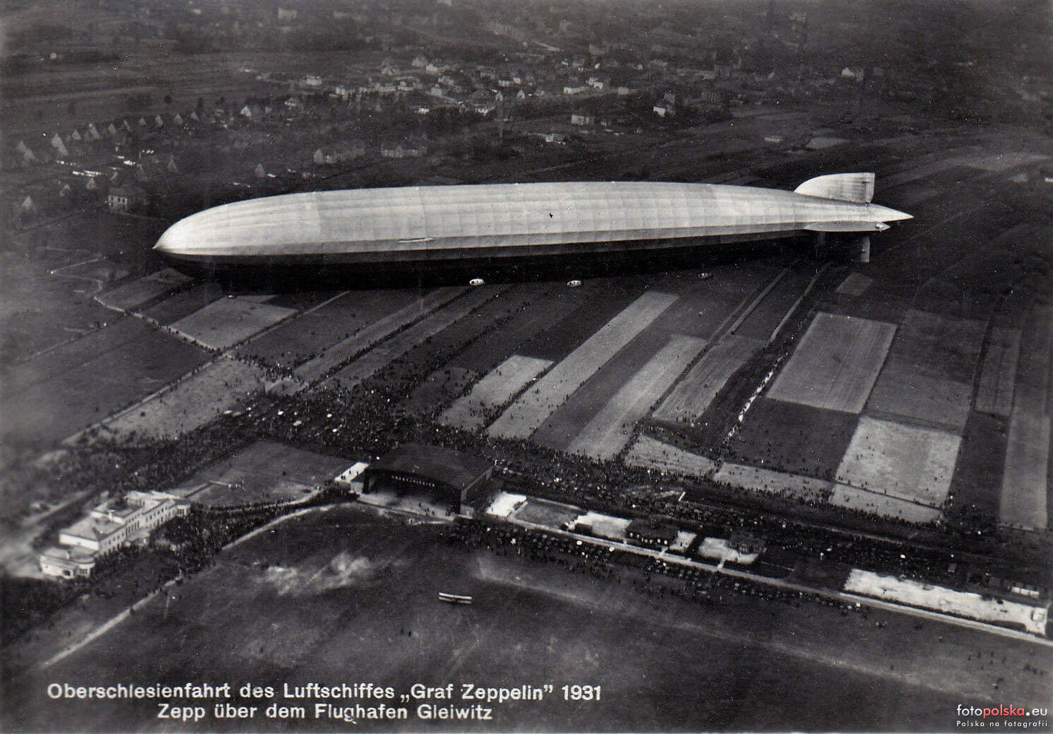 Wizyta Grafa Zeppelina w Gliwicach