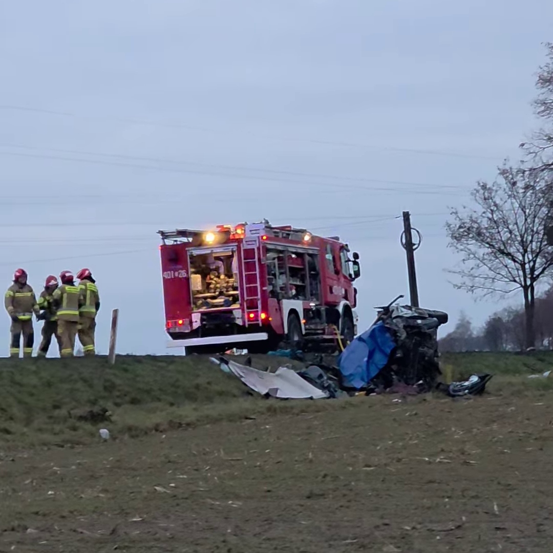 Zielęcice, gm. Skarbmierz, pow. Brzeg. Wypadek w wigilię – 6 ofiar śmiertelnych. 24 grudnia 2025.