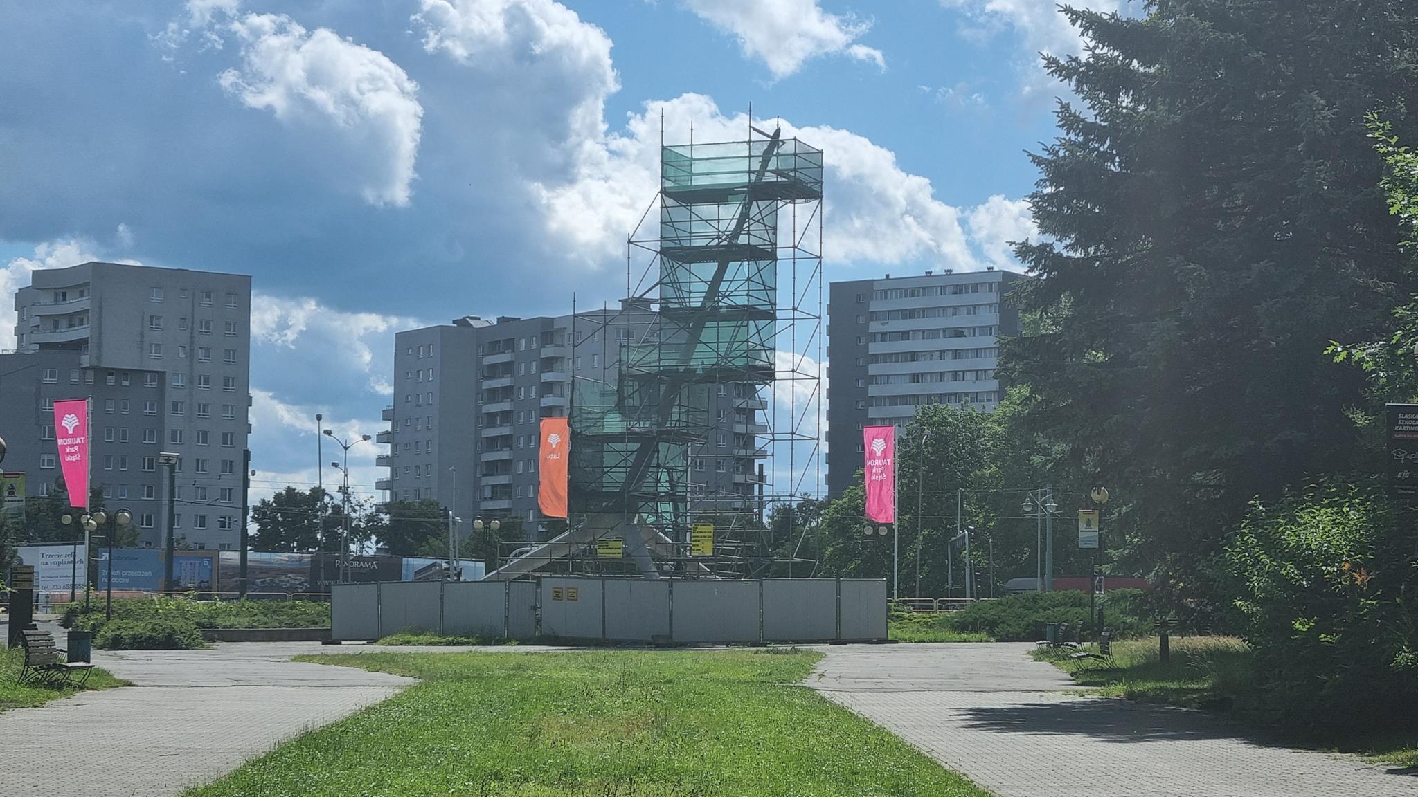 Rzeźba Żyrafa, Park Śląski, Chorzów
