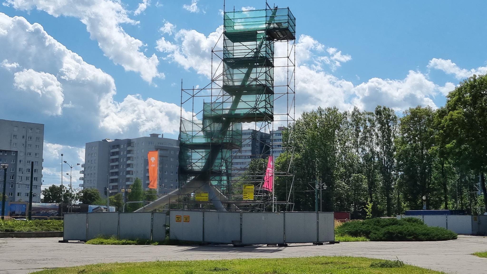 Rzeźba Żyrafa, Park Śląski, Chorzów