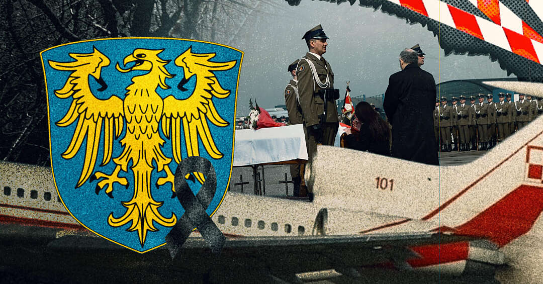 Rocznica tragedii w Smoleńsku z 10 kwietnia 2010 roku. W katastrofie zginęło 96 osób – aż 9 z nich związanych z województwem śląskim