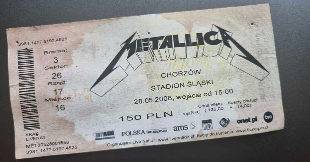 Bellatica Line Metallica zagra na Superauto.pl Stadionie Śląskim 19 czerwca 2026 roku ...