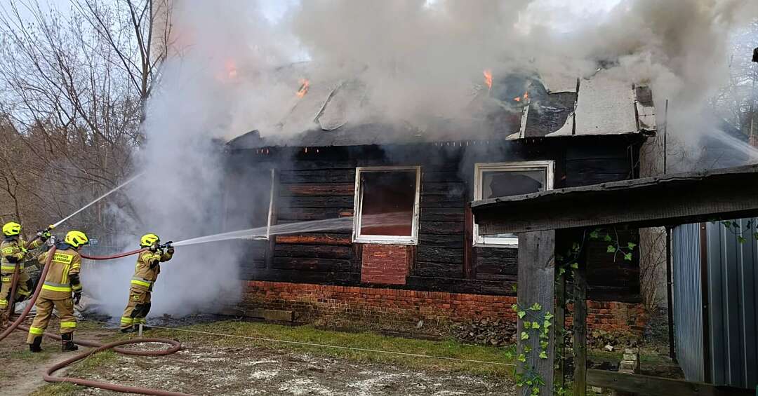 Tragiczny pożar w Słowiku. W pogorzelisku znaleziono ciało mężczyzny