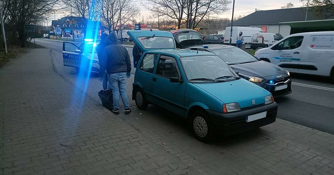 Wychuchane cinquecento skradzione! Właściciel był załamany, ale policja ruszyła z pomocą