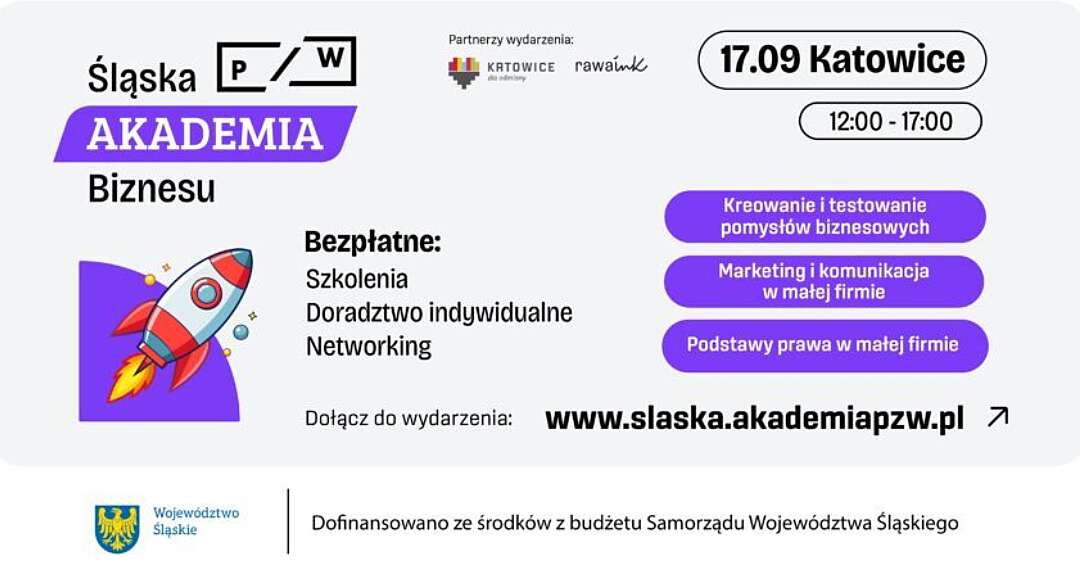 Wsparcie dla przedsiębiorców z regionu. Śląska Akademia Biznesu zaprasza