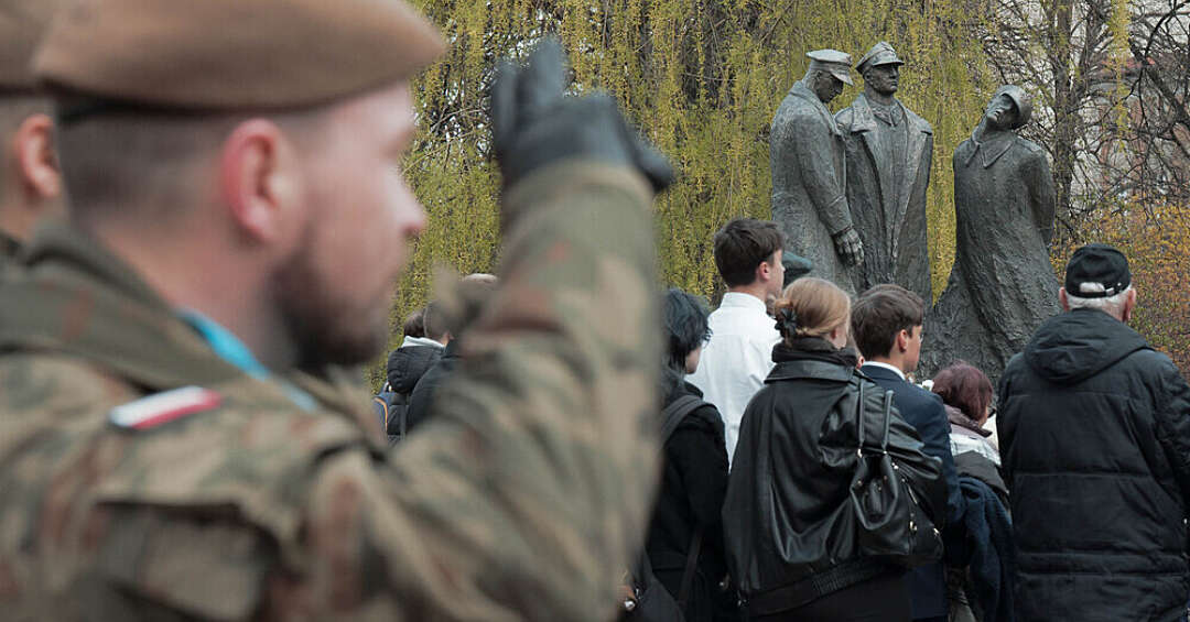 Dzień Pamięci Ofiar Zbrodni Katyńskiej. Katowice oddały hołd zamordowanym 86 lat temu