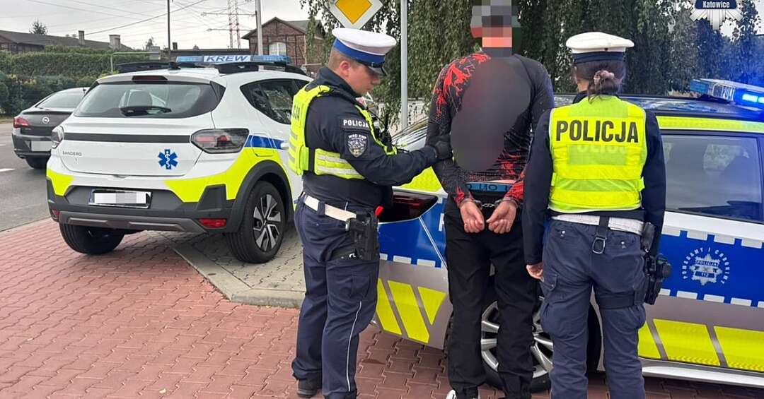 Z czterema sądowymi zakazami prowadził samochód do przewozu krwi. 36‑latek trafił do aresztu
