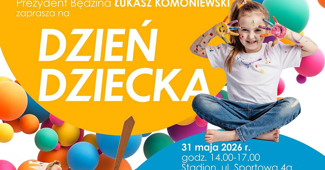 Dzień Dziecka na stadionie w Będzinie. 31 maja stadion zamieni się w planetę zabawy