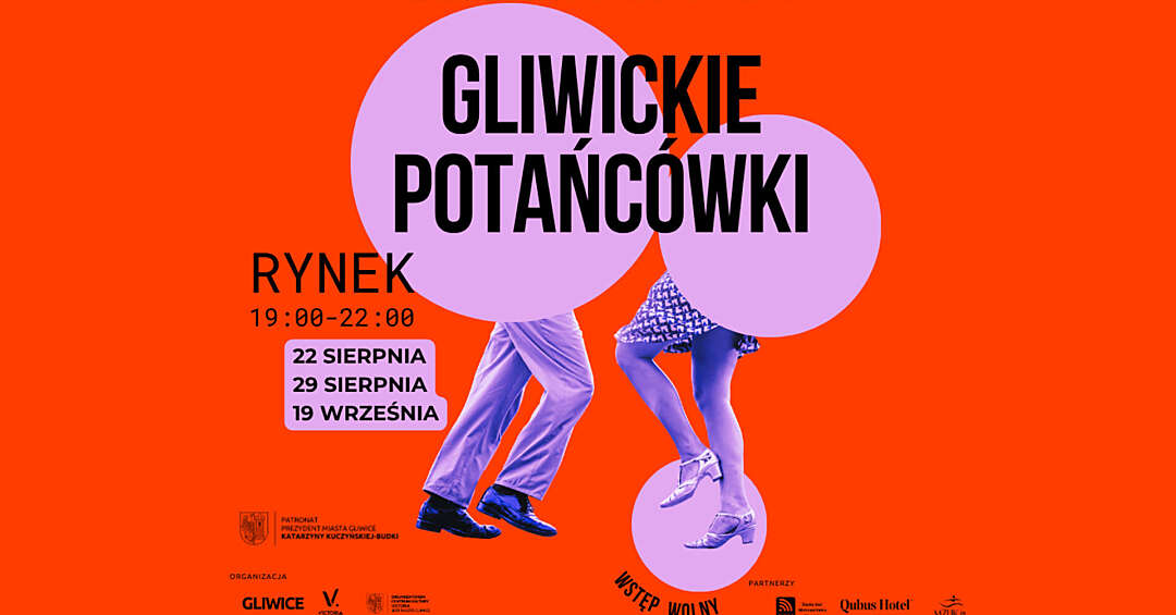 Gliwickie Potańcówki powracają na Rynek. Trzy spotkania pod chmurką na koniec lata