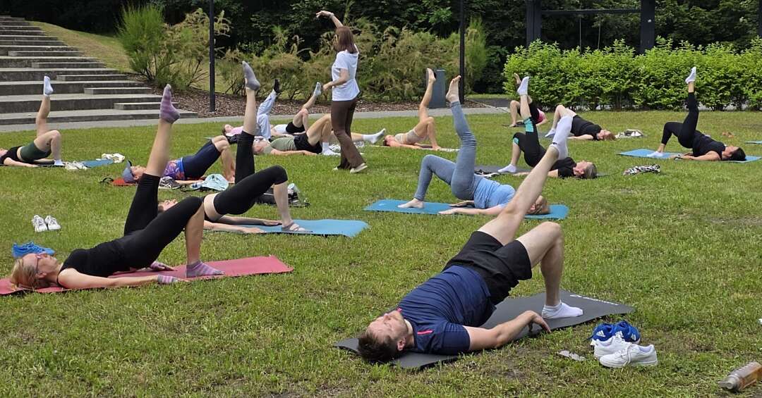 Trzecia edycja "Pilates w plenerze" w Rudzie Śląskiej