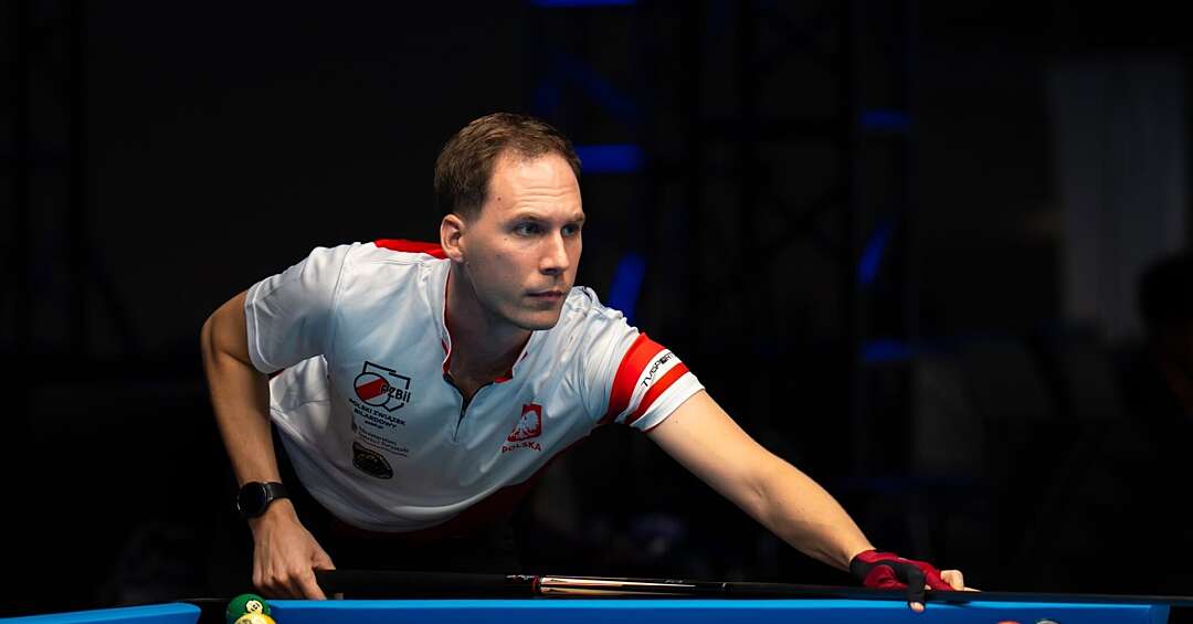 Wojciech Szewczyk z GKS Katowice mistrzem świata w bilardzie! Zdobył złoty medal i 80 tysięcy dolarów