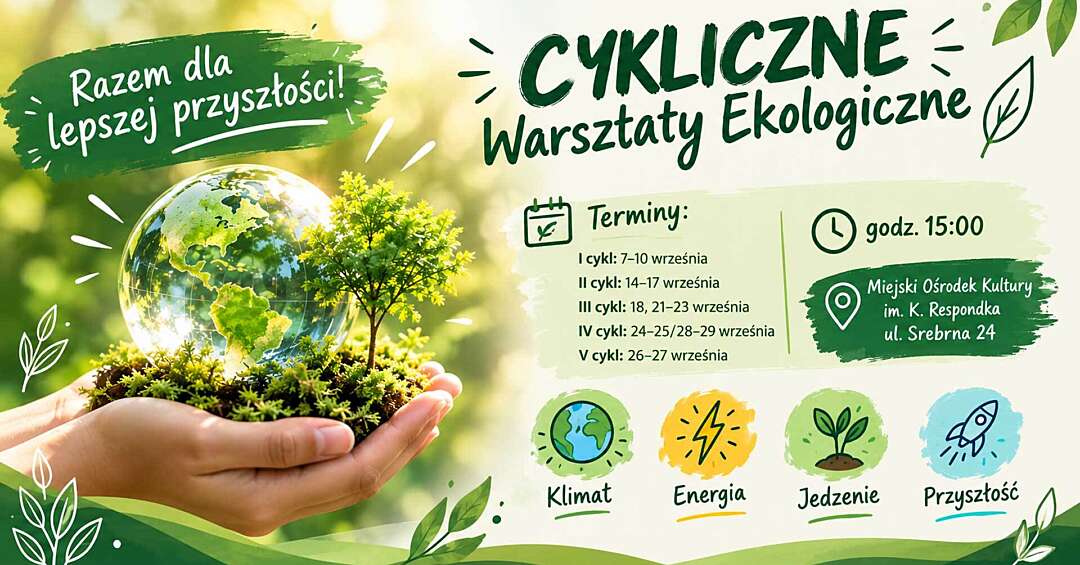 Warsztaty ekologiczne już ruszyły. Kolejny cykl w Miasteczku Śląskim za tydzień