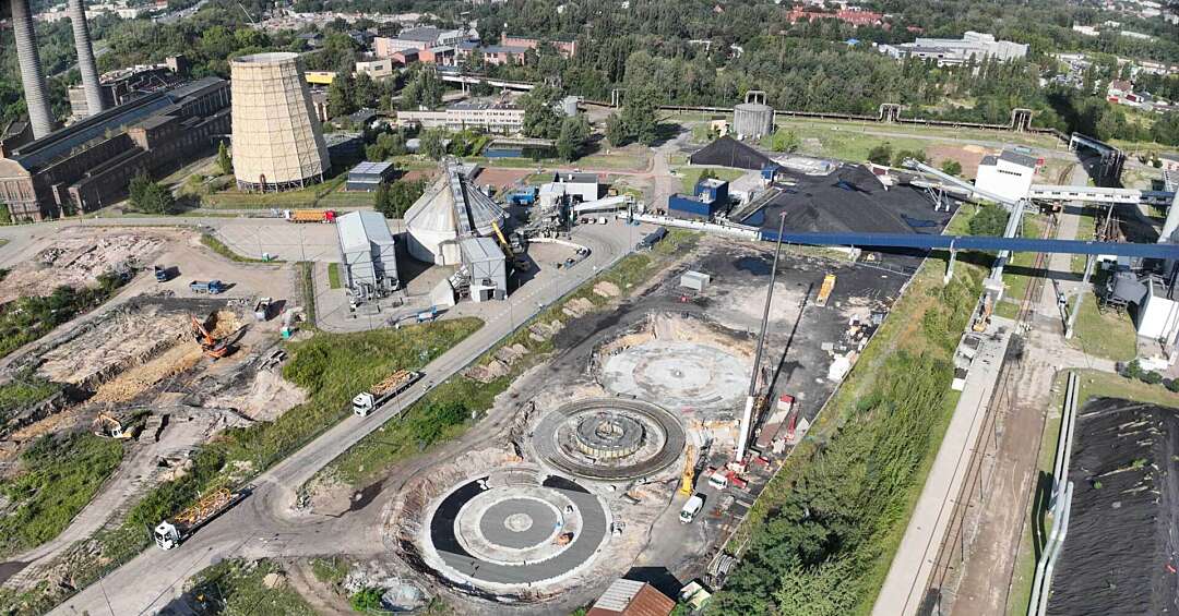 20 tysięcy pomiarów rur i trzy silosy na biomasę. Tak zabrzańska elektrociepłownia szykuje się do zimy