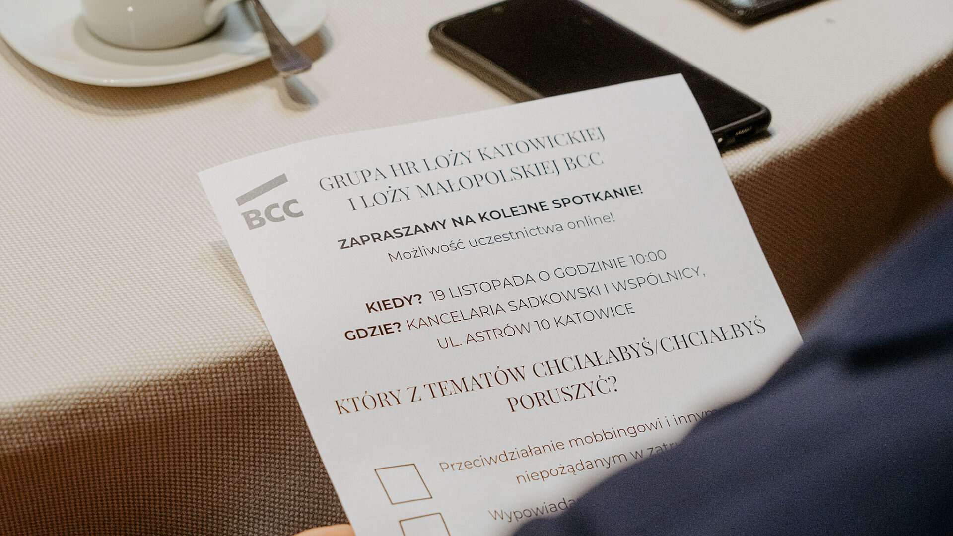 BCC spotkanie loży Katowice BCC spotkanie loży Katowice