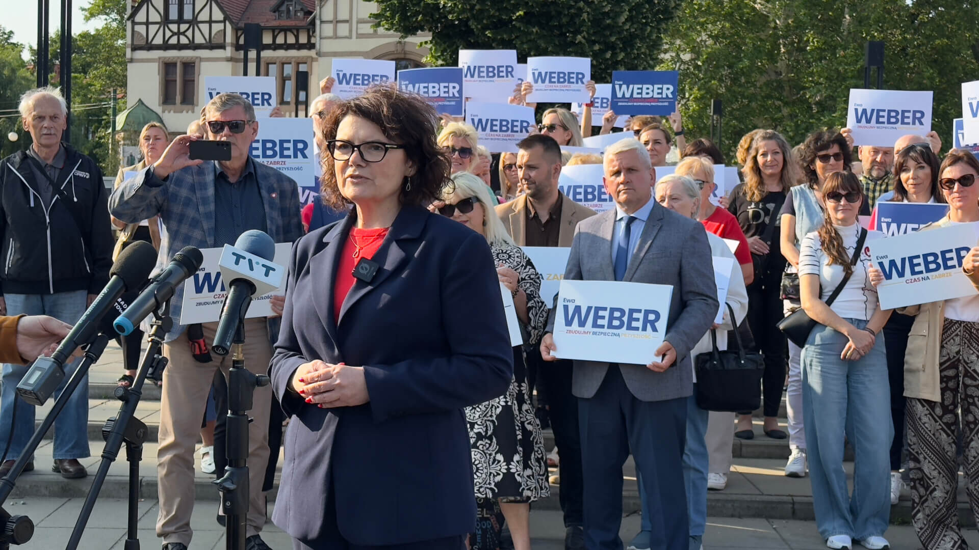 Ewa Weber wystartuje w wyborach prezydenckich w Zabrzu Ewa Weber wystartuje w wyborach prezydenckich w Zabrzu