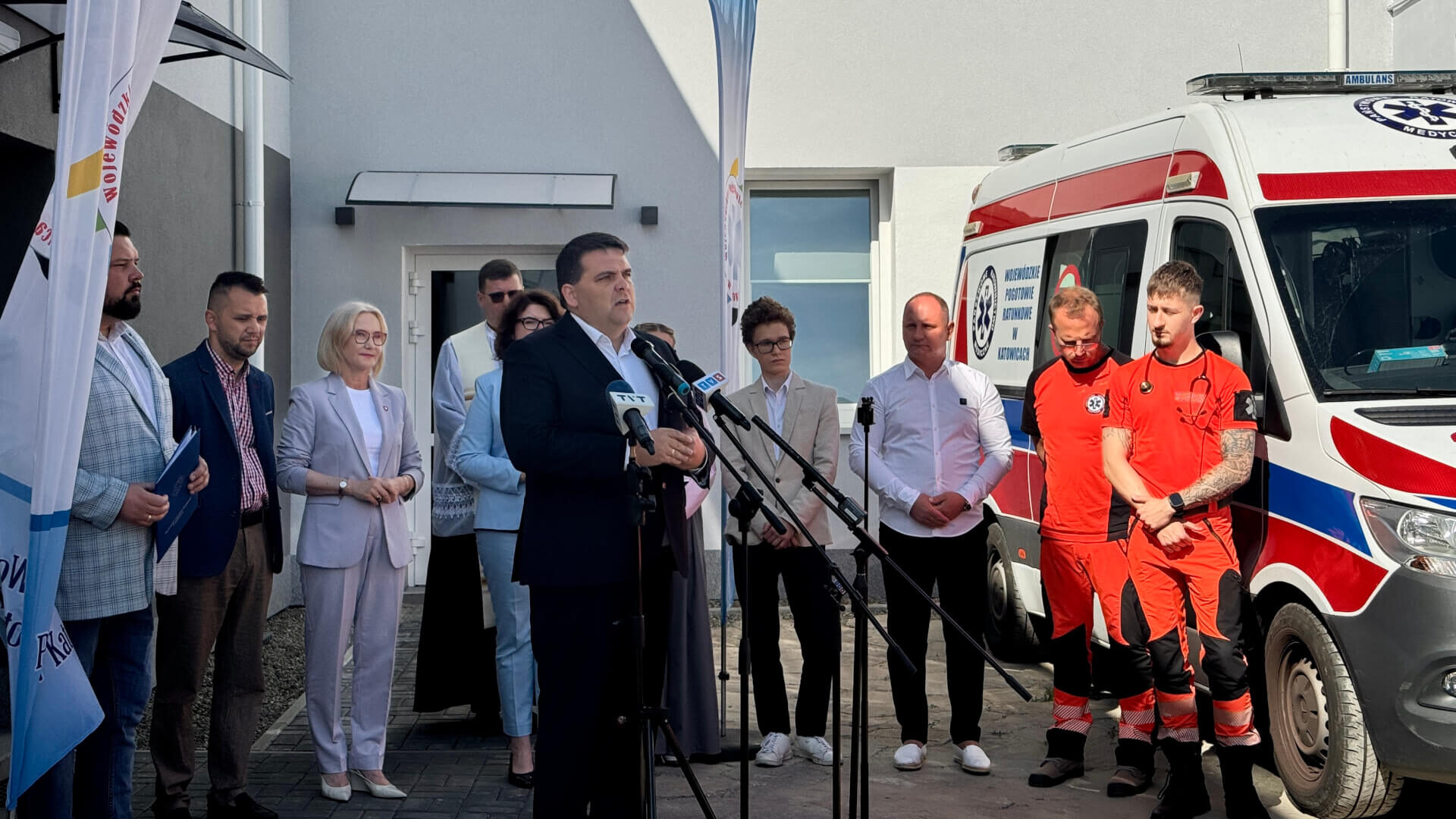 Nowa stacja pogotowia w Zabrzu Nowa stacja pogotowia w Zabrzu