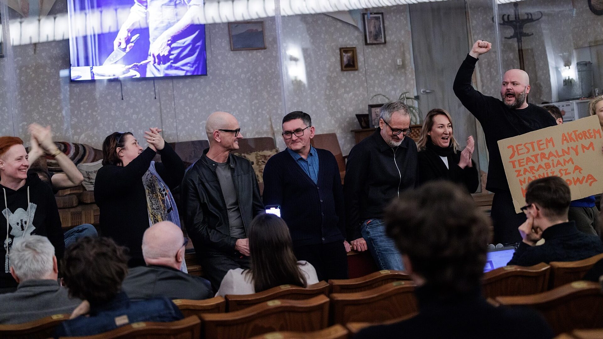Protest aktorów Teatru Śląskiego Protest aktorów Teatru Śląskiego