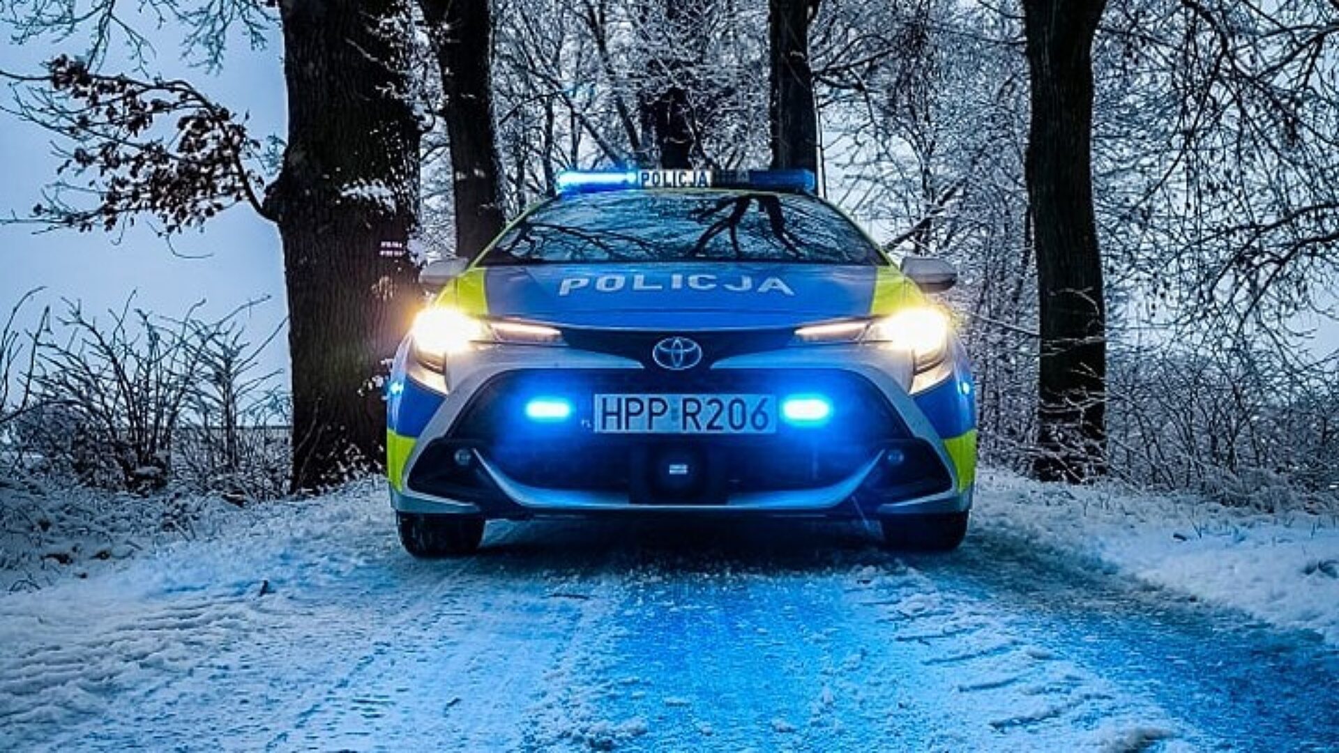 Policja zima Policja zima